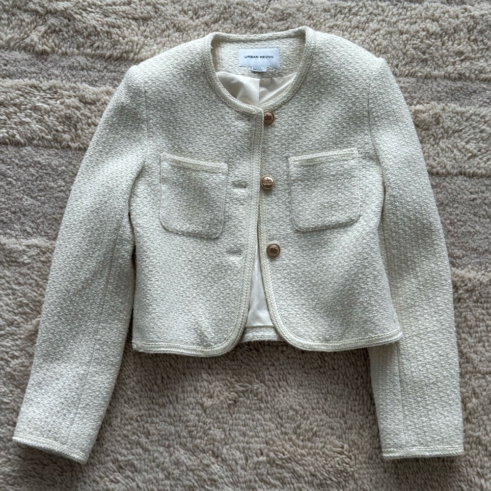 Urban Revivo TWEED JACKET - Picture 5 of 7